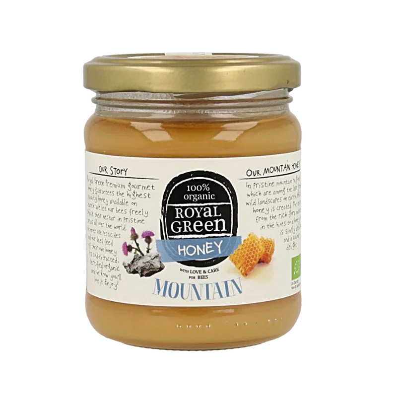 Royal Green Mountain honey bio 250 Gram