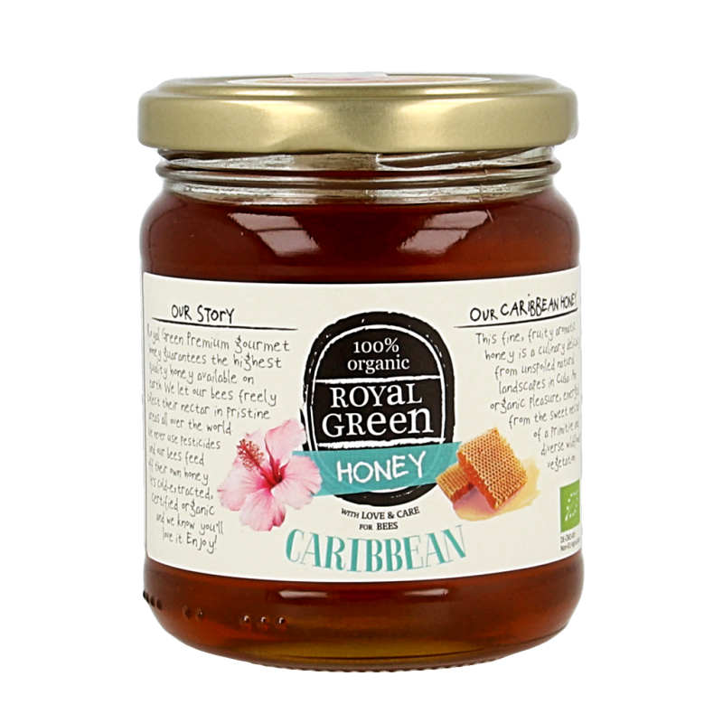 Royal Green Caribbean honey bio 250 Gram
