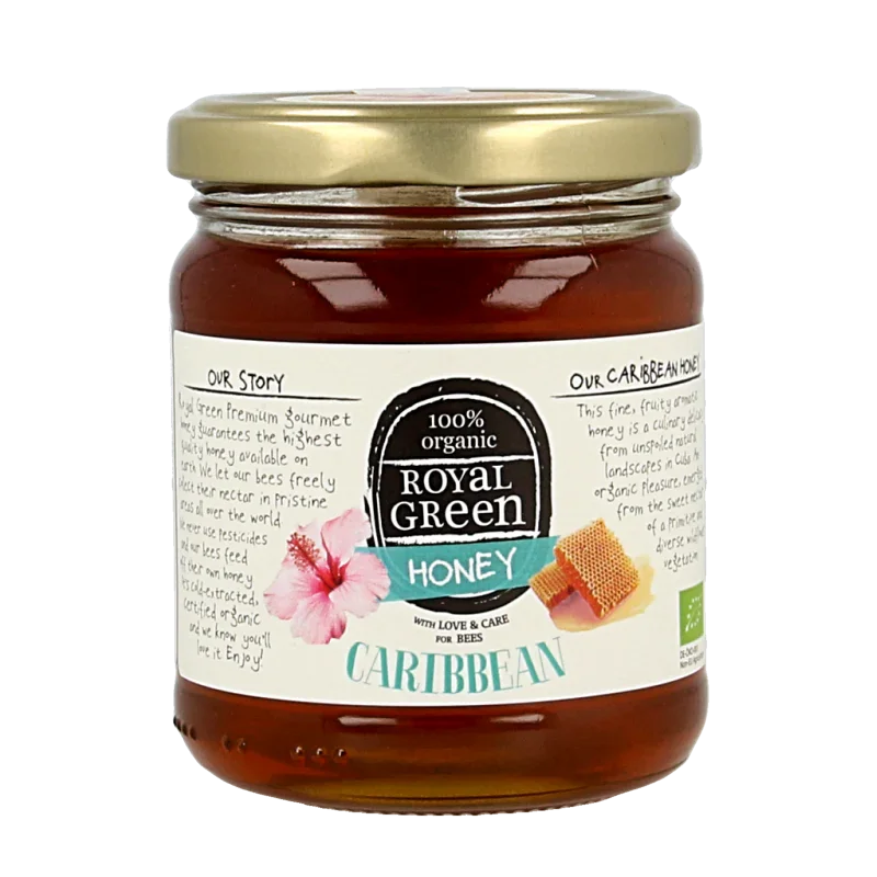 Royal Green Caribbean honey bio 250 Gram