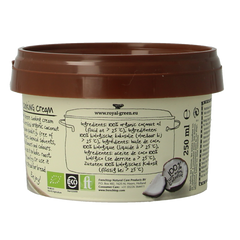 Royal Green Kokos cooking cream odourless bio 250.00 Milliliter