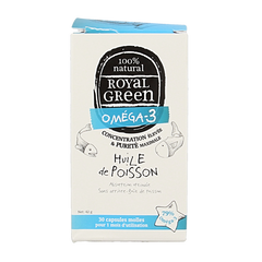 Royal Green Omega 3 visolie 30 Softgels