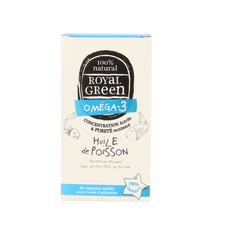 Royal Green Omega 3 visolie 60.00 Softgels