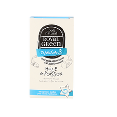 Royal Green Omega 3 visolie 60 Softgels