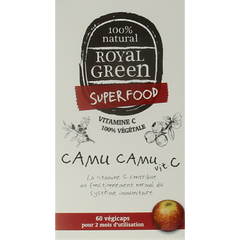 Royal Green Camu camu vitamine C 60 Vegetarische capsules