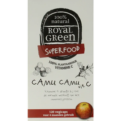 Royal Green Camu camu vitamine C 120.00 Vegetarische capsules