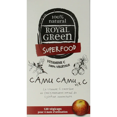 Royal Green Camu camu vitamine C 120.00 Vegetarische capsules