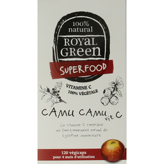 Royal Green Camu camu vitamine C 120 Vegetarische capsules