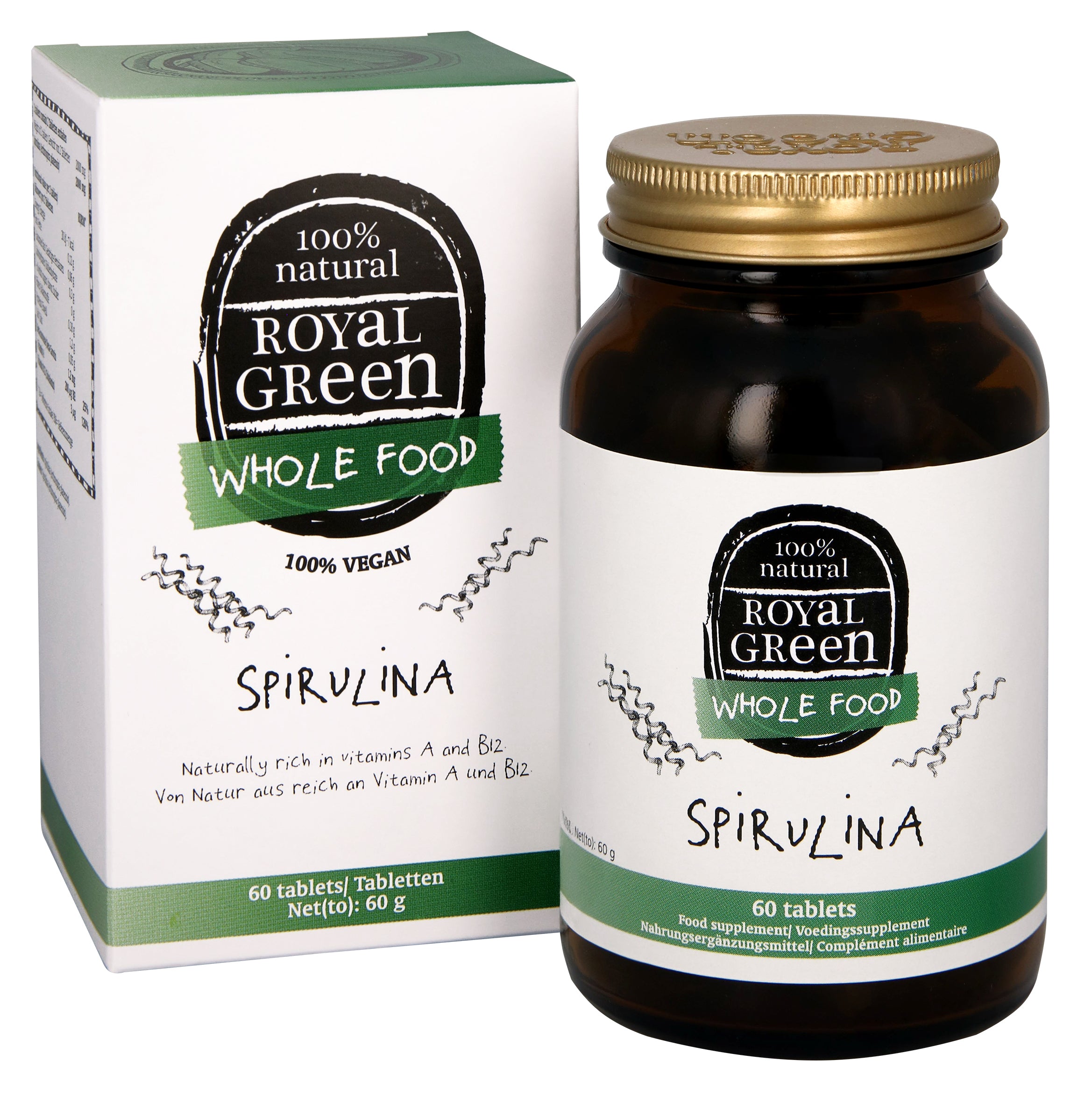 Royal Green Spirulina bio 60.00 Tabletten