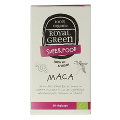 Royal Green Maca bio 60 Vegetarische capsules