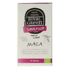 Royal Green Maca bio 60.00 Vegetarische capsules
