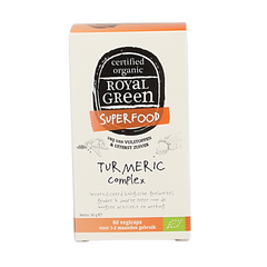 Royal Green Turmeric complex bio 60 Vegetarische capsules