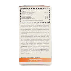 Royal Green Turmeric complex bio 60 Vegetarische capsules