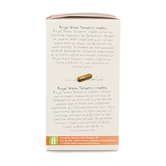 Royal Green Turmeric complex bio 60 Vegetarische capsules