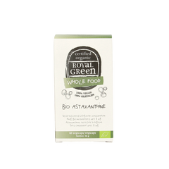 Royal Green Astaxanthine bio 60.00 Vegetarische capsules