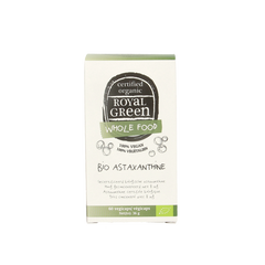 Royal Green Astaxanthine bio 60 Vegetarische capsules