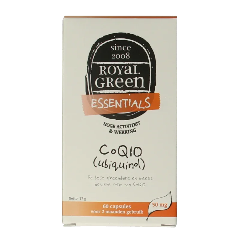 Royal Green Co Q10 ubiquinol 60 Capsules