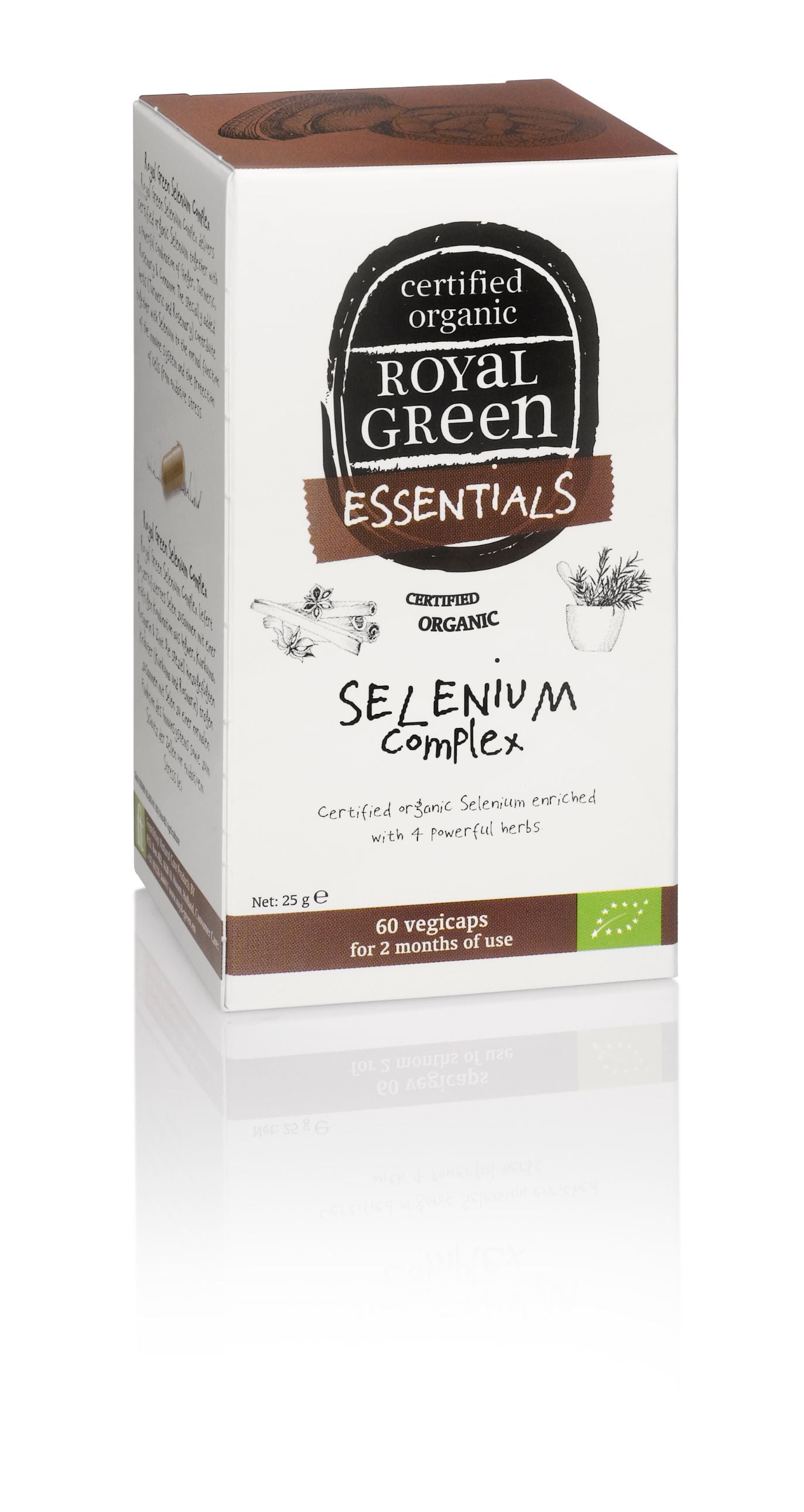 Royal Green Selenium complex bio 60 Vegetarische capsules