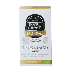 Royal Green Stress & energy multi bio 60.00 Vegetarische capsules