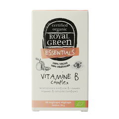 Royal Green Vitamine B complex bio 60 Vegetarische capsules