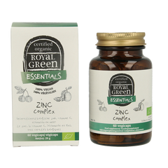 Royal Green Zinc complex bio 60 Vegetarische capsules