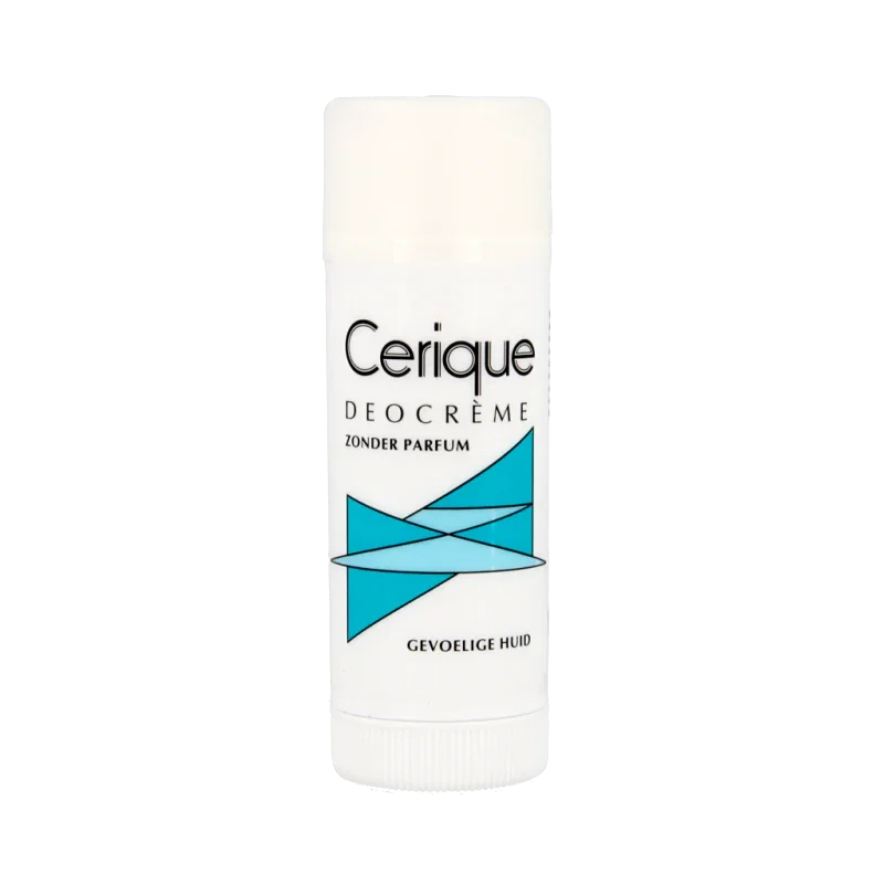 Cerique Deodorant creme ongeparfumeerd stick 50.00 Milliliter