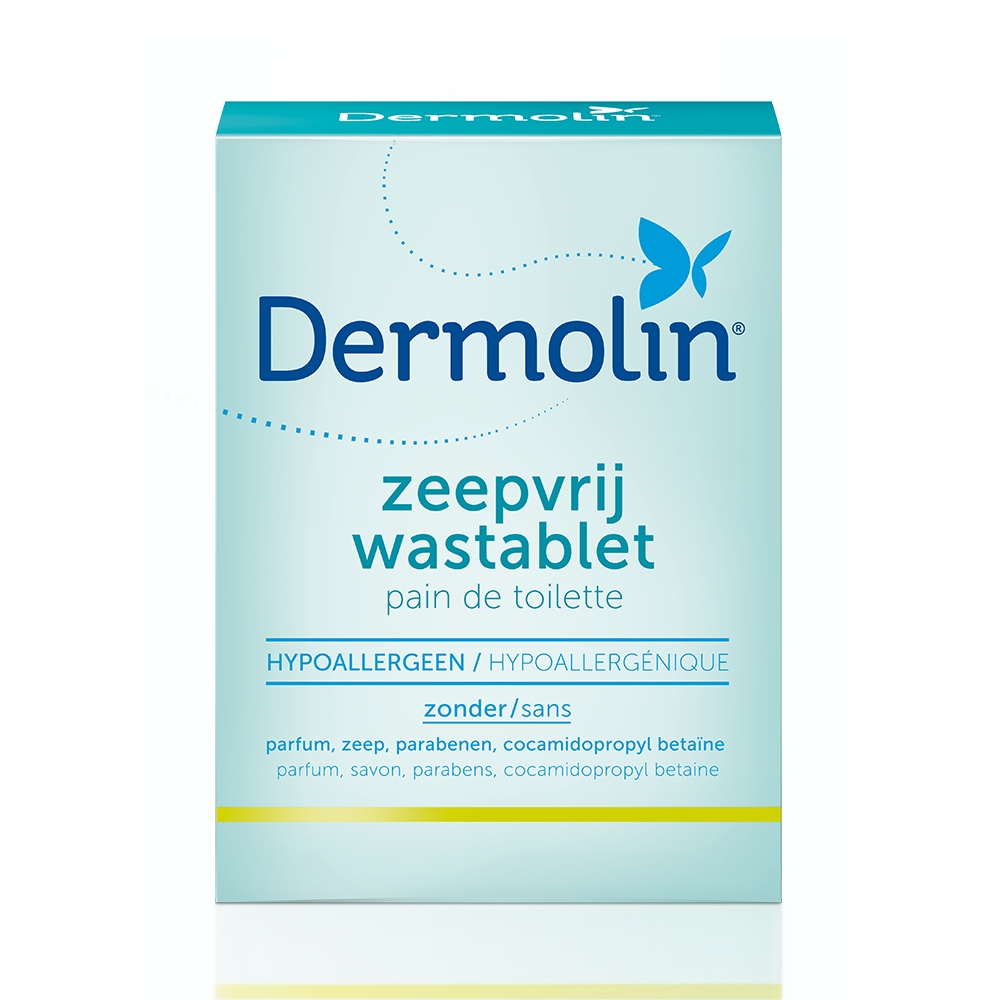 Dermolin Zeepvrij wastablet 100 Gram