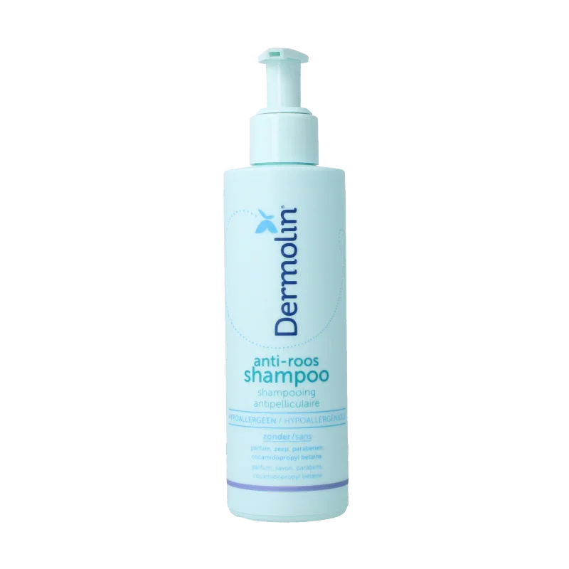 Dermolin Shampoo anti roos CAPB vrij 200 Milliliter