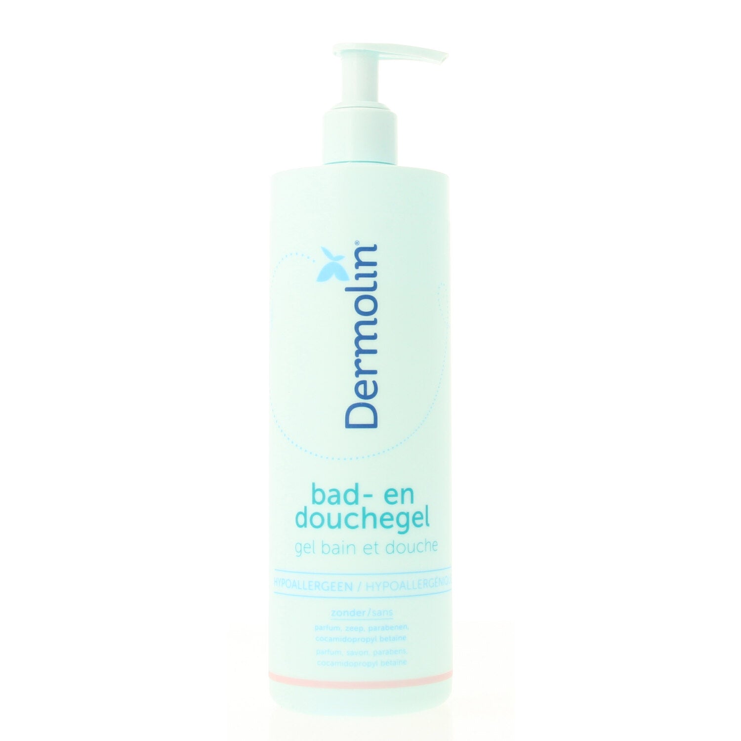 Dermolin Bad en douchegel CAPB vrij 400.00 Milliliter