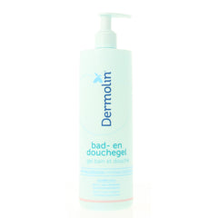 Dermolin Bad en douchegel CAPB vrij 400 Milliliter