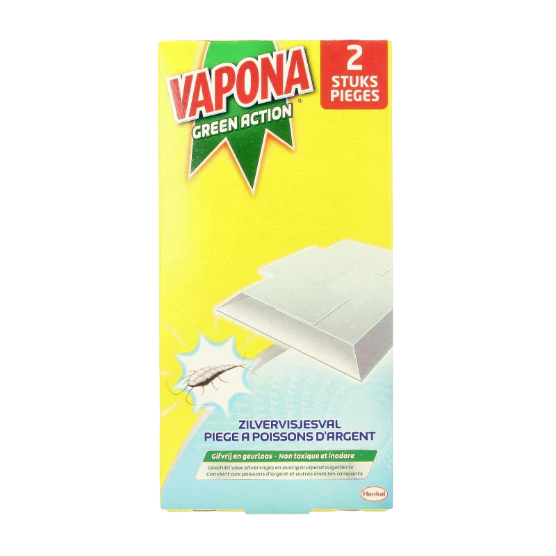 Vapona Zilvervisjesval 2 Stuks