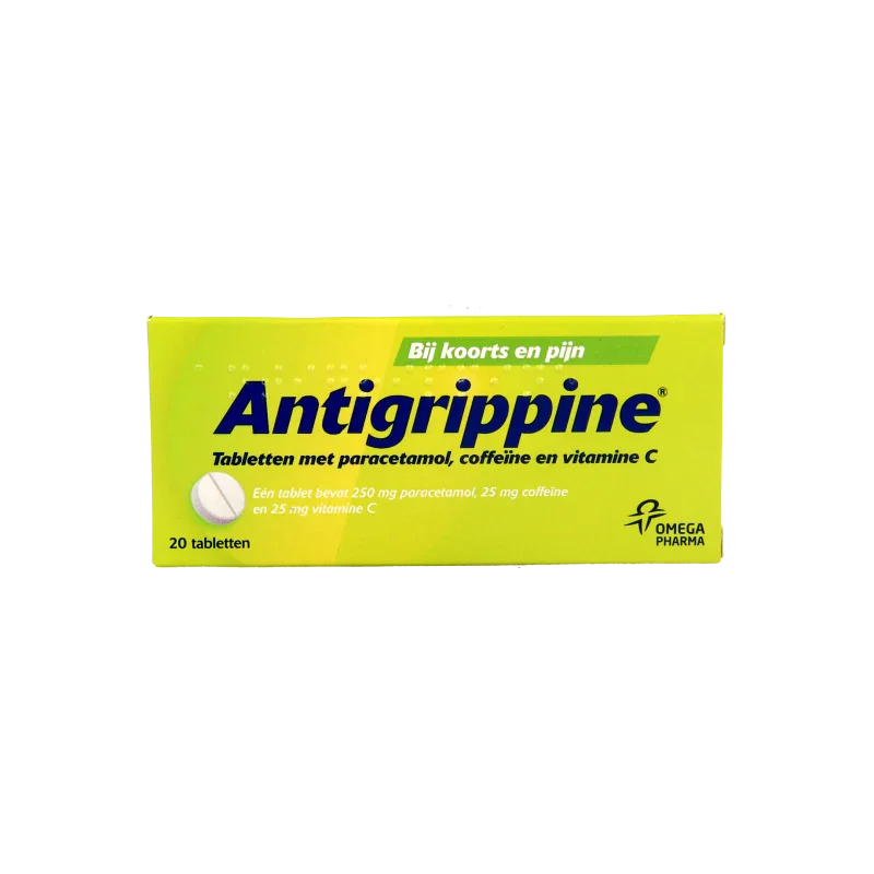 Antigrippine Paracetamol 250mg 20 Tabletten