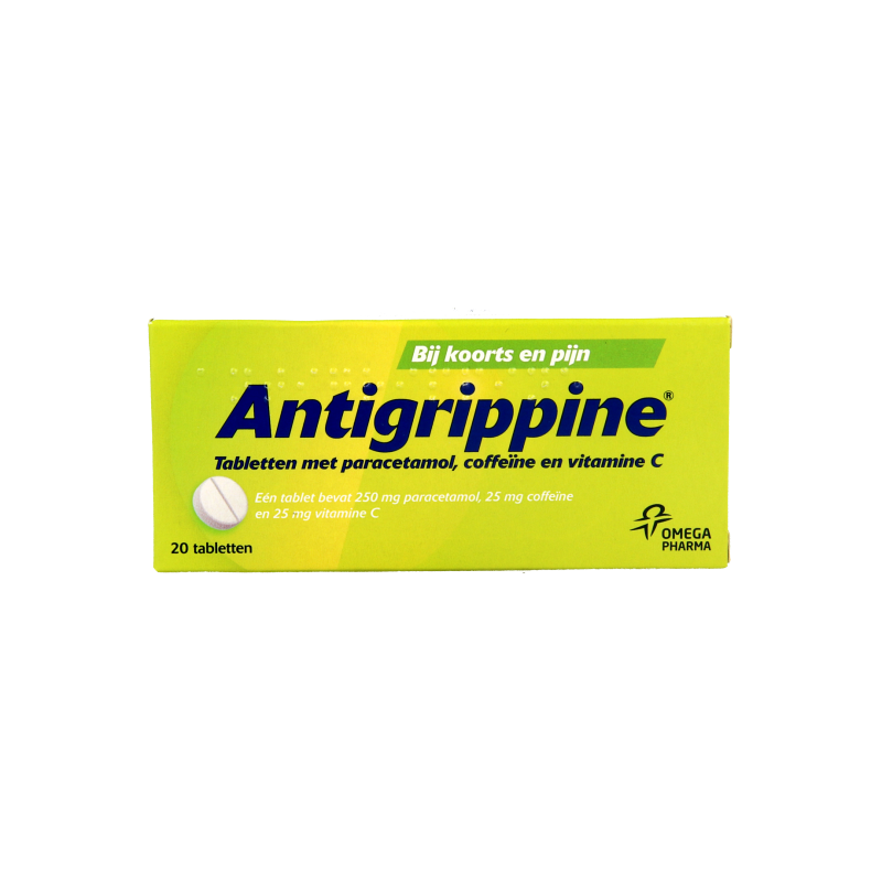 Antigrippine Paracetamol 250mg 20 Tabletten