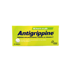 Antigrippine Paracetamol 250mg 20 Tabletten