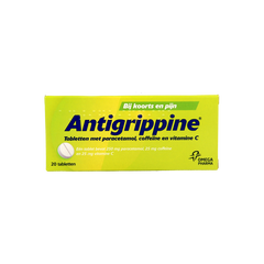 Antigrippine Paracetamol 250mg 20 Tabletten