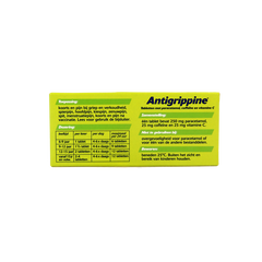 Antigrippine Paracetamol 250mg 20 Tabletten