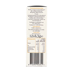 De Ruyter Anijsstaafjes poeder 75.6 Gram