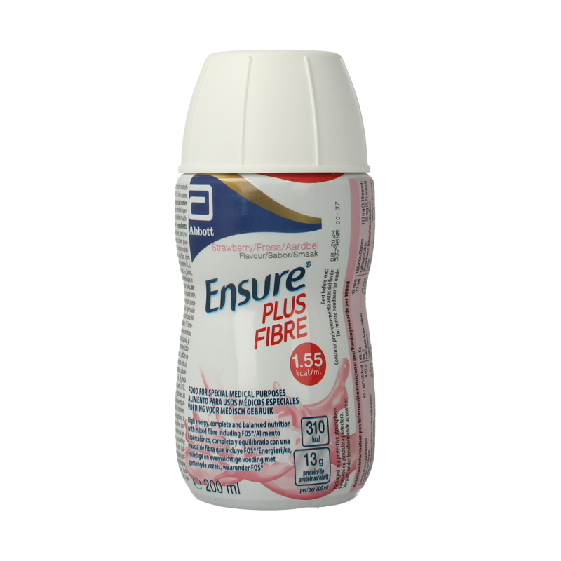 Ensure Plus fibre aardbei 200 Milliliter