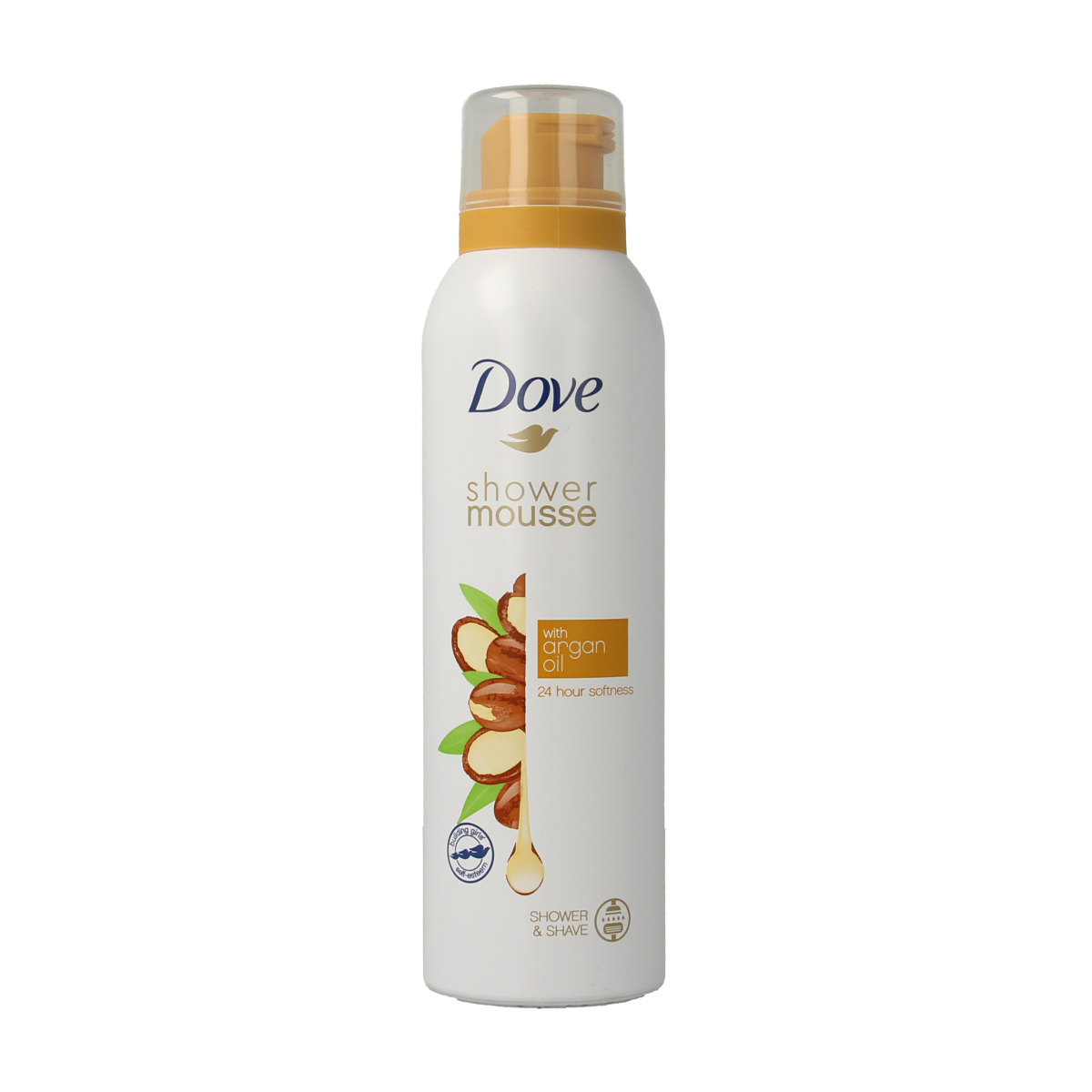 Dove Shower mousse argan oil 200.00 Milliliter