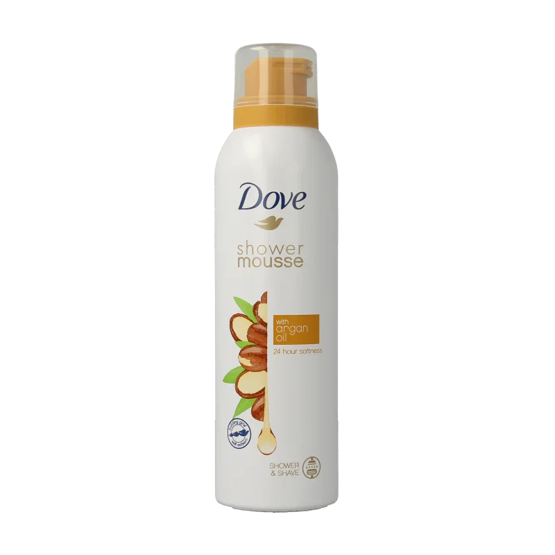 Dove Shower mousse argan oil 200 Milliliter