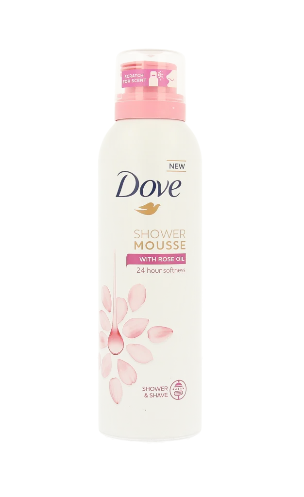 Dove Shower mousse rose oil 200 Milliliter