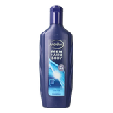 Andrelon Shampoo men hair & body 300 Milliliter