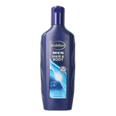 Andrelon Shampoo men hair & body 300 Milliliter