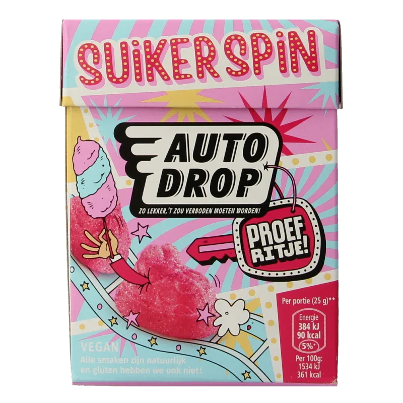 Autodrop Proefritje suikerspin 275 Gram