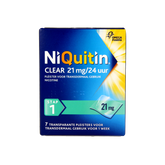 Niquitin Stap clear 21mg/24 uur 7.00 Stuks