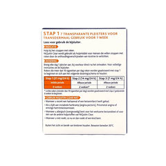 Niquitin Stap clear 21mg/24 uur 7 Stuks