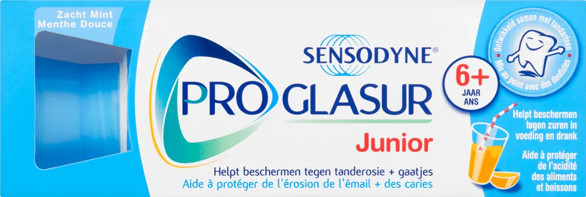 Sensodyne Tandpasta proglasur junior 6+ 50 Milliliter