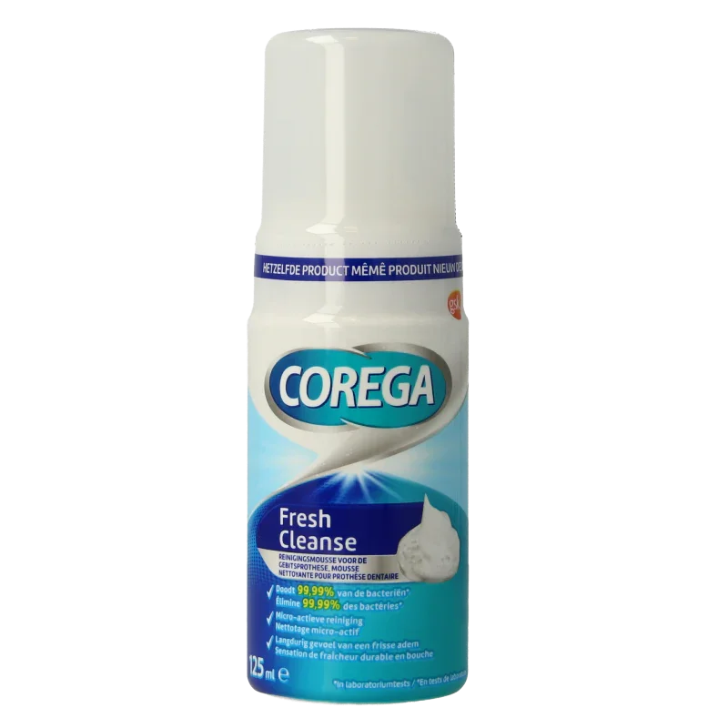 Corega Fresh cleanse mousse 125 Milliliter