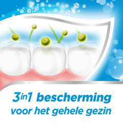 Aquafresh Tandpasta 3-voudige bescherming freshmint 75 Milliliter