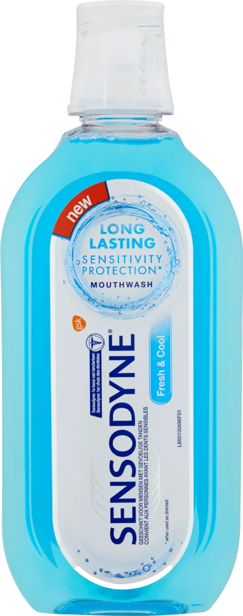 Sensodyne Mondwater fresh & cool 500 Milliliter