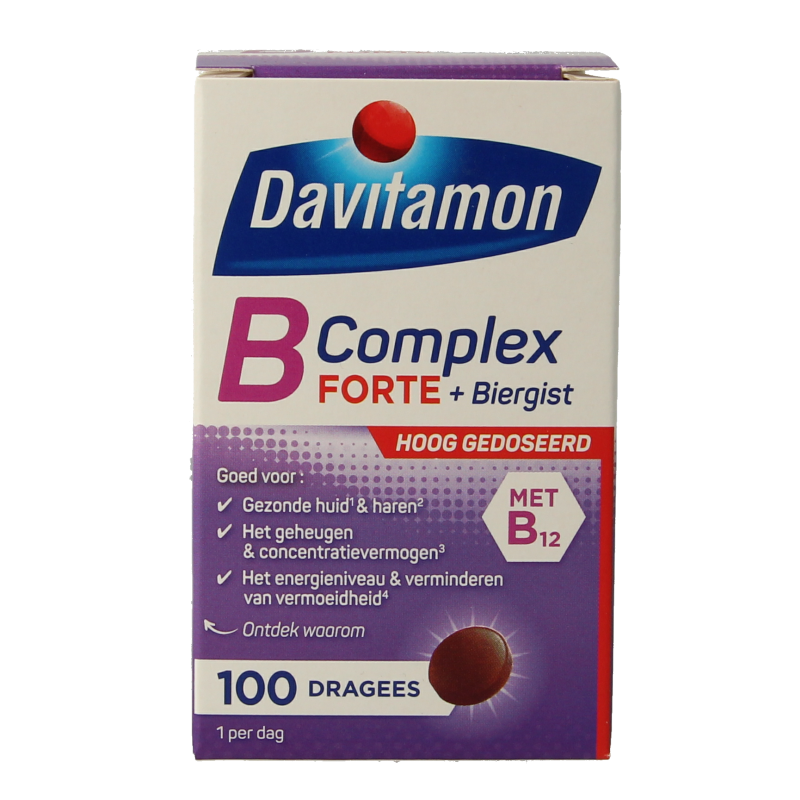 Davitamon Vitamine B complex forte 100.00 Dragees